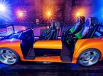 Universal reveals the cars of the new Fast & Furious drifting roller coaster in Hollywood