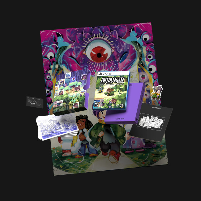 Arranger: A Role-Puzzling Adventure gets a beautiful, yet very limited physical edition