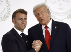 Lip reader decodes Trump's five-word threat to Macron during tense handshake