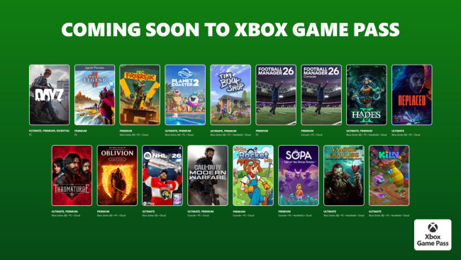 Replaced, Vampire Crawlers, and NHL 26 are among the new Game Pass additions for the first half of April