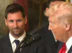 Leo Messi visits Donald Trump in the White House: His face when he mentions Ronaldo