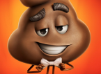 Patrick Stewart is the voice of the poop emoji in The Emoji Movie