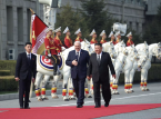 Kim Jong Un welcomes Lukashenko