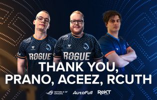 Rogue has made a few changes to its Rainbow Six Siege roster