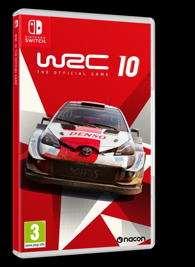 WRC 10 is coming to Switch in March