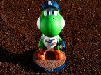 Los Angeles Dodgers giving away Yoshi bobblehead figures with a baseball hat