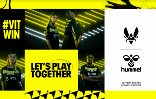 Team Vitality has signed a three year deal with the Danish sports brand Hummel