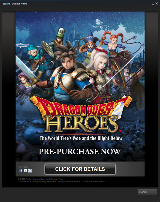 Dragon Quest Heroes: The World Tree's Woe and the Blight Below