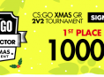 Win 1000 Euros in our Christmas CS:GO tournament