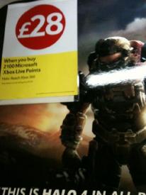 Halo: Reach only £28 at Tesco