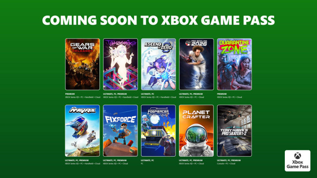 Here are all new Game Pass additions for the first half of July
