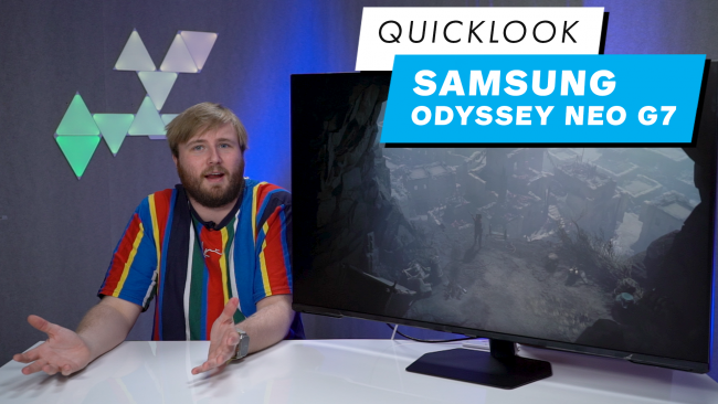 Improve your monitor game with the Samsung Odyssey Neo G7