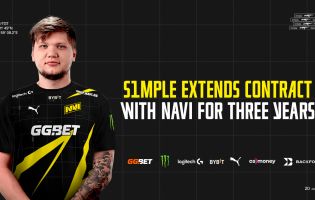 S1mple is staying with Navi for three more years