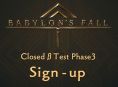 Babylon's Fall revealed the phase 2 report for its closed beta test, phase 3 has been scheduled