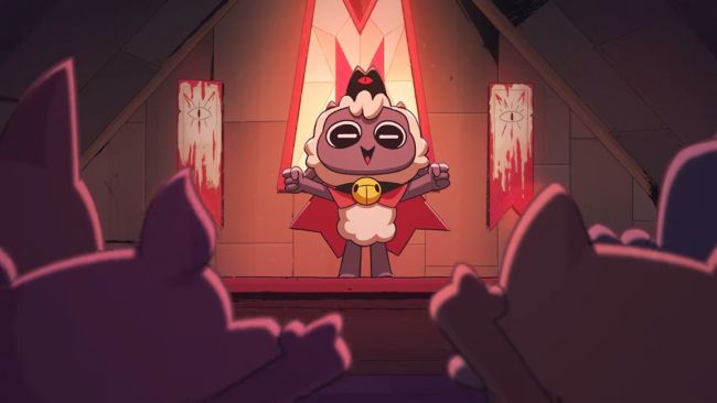 Cult of the Lamb is The Binding of Isaac mixed with Animal Crossing