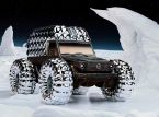 Mercedes-Benz has teamed up with Moncler for moon buggy-like G Wagen