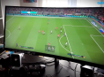 How does football look and play on an ultra-wide screen?