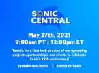 A Sonic the Hedgehog livestream is taking place later this week