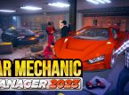 Manage and expand your own car repair shop in Car Mechanic Manager 2023