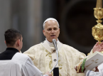 Pope Leo urges courage to end Ukraine war in Christmas Eve Mass (his first as pontiff)