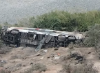 At least 37 dead after passenger bus falls into ravine in Peru