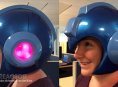 Wearable Mega Man Replica Helmet with LED lights