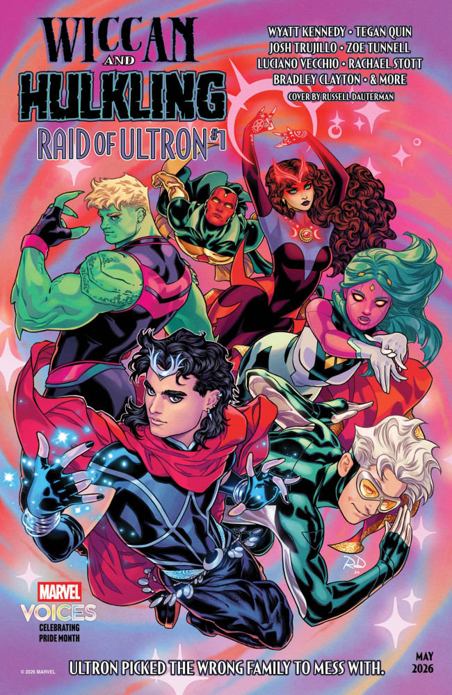 To celebrate the coming Pride Month, Marvel unveils new comic featuring Wiccan and Hulkling