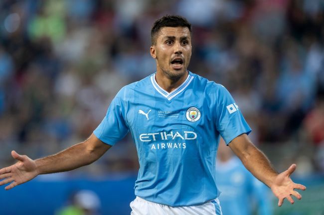 Manchester Police investigating reports that Rodri flies his drone near neighbours' windows