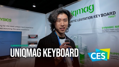 A Levitating Keyboard - Uniqmag at CES 2026