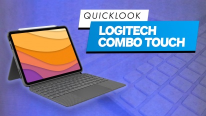 Logitech Combo Touch (Quick Look) - Tablet Versatility