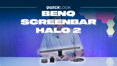 BenQ ScreenBar Halo 2 (Quick Look) - More Comfortable Work Environment