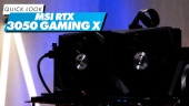 MSI GeForce RTX 3050 Gaming X 8G - Quick Look