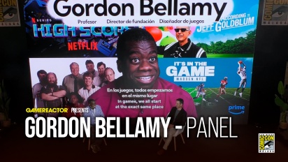 In games, we all start at the exact same place - Gordon Bellamy San Diego Comic-Con Málaga Panel Highlights
