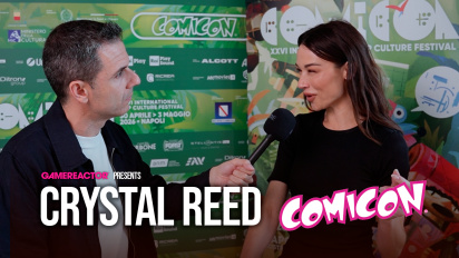 From Teen Wolf to DC's twisted Universe and ED - Crystal Reed Comicon Napoli Interview
