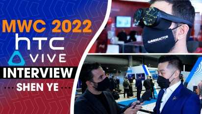 MWC 2022 - HTC Vive Booth Tour and Shen Ye Interview